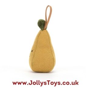 Jellycat Festive Folly Pear Decoration